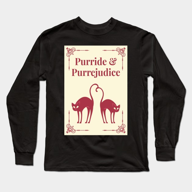 Pride And Prejudice Parody Long Sleeve T-Shirt by sqwear
